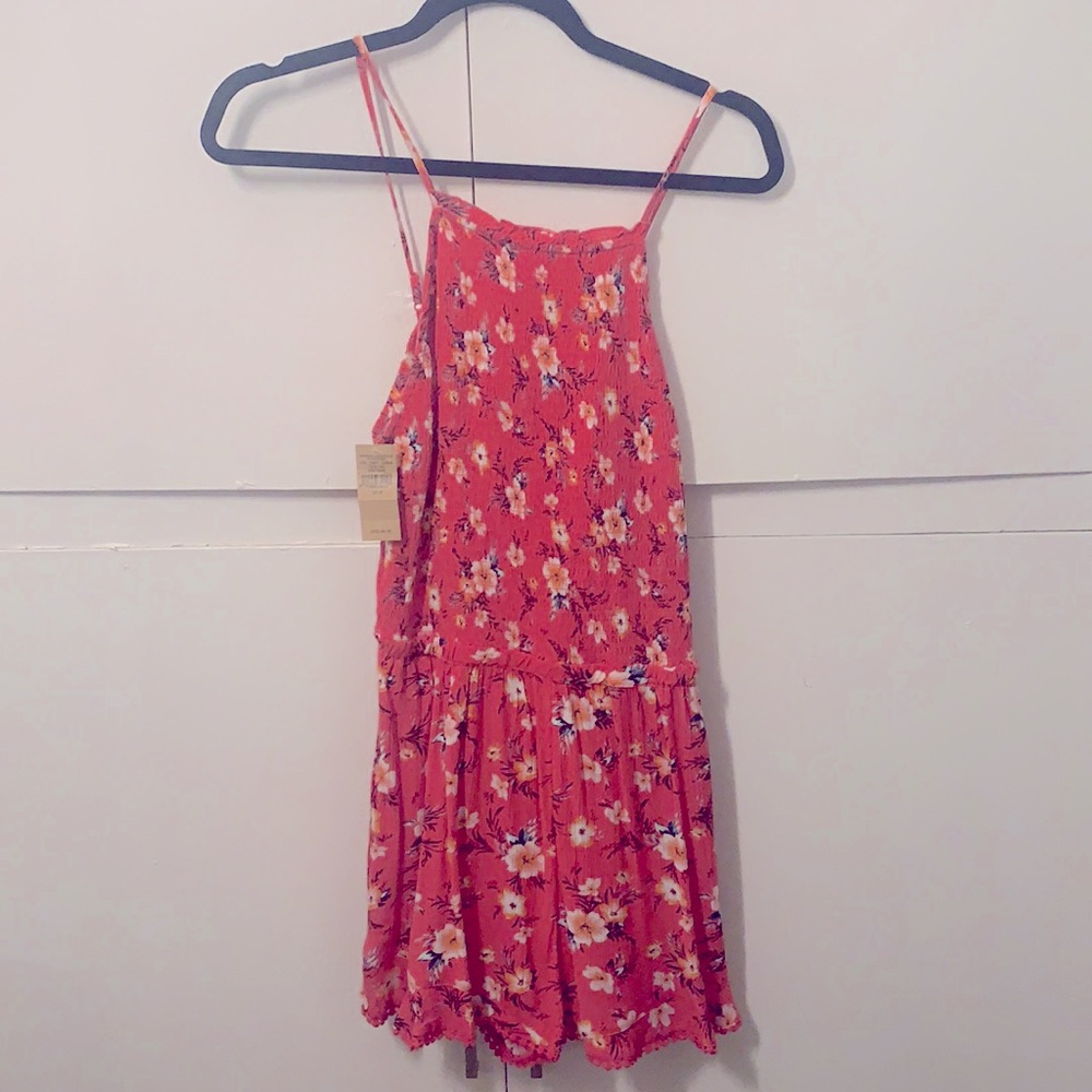 Brand new American Eagle floral pink romper